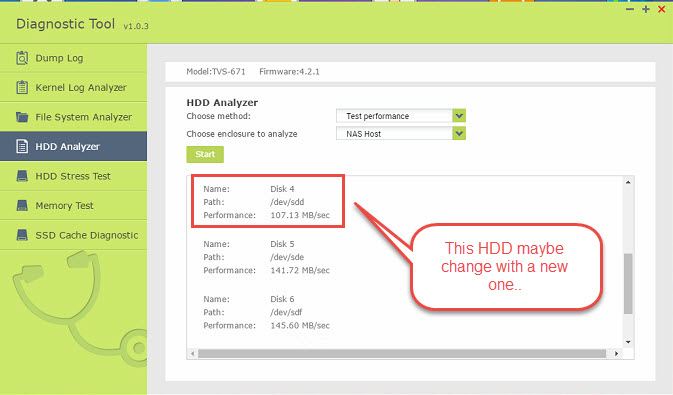 qnap check filesystem